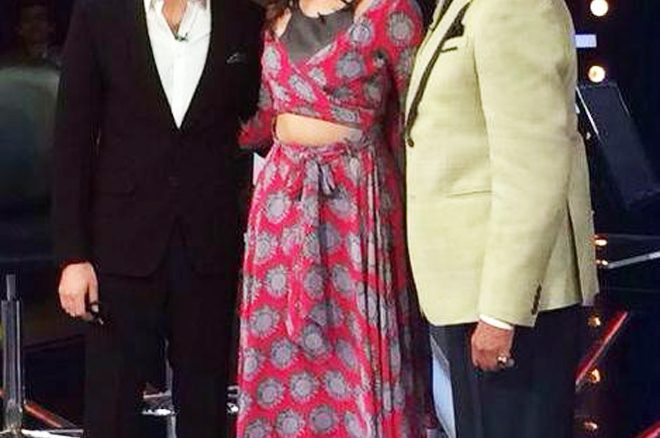 Fawad Khan and Sonam Kapoor with Amitab Bachan